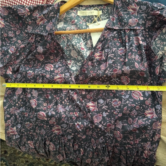 Christy Dawn - Simple Dawn Dress in Blooming Pomegranate size small NWT - Picture 5 of 6